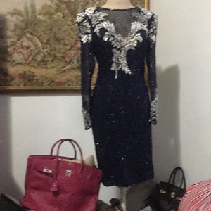 Vintage silk party 🎈 dress M